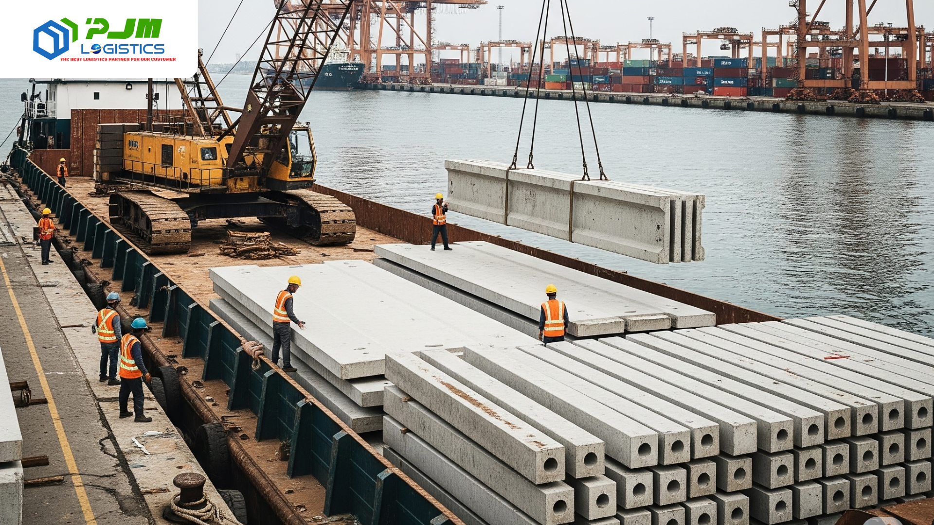 Pengiriman Beton Precast